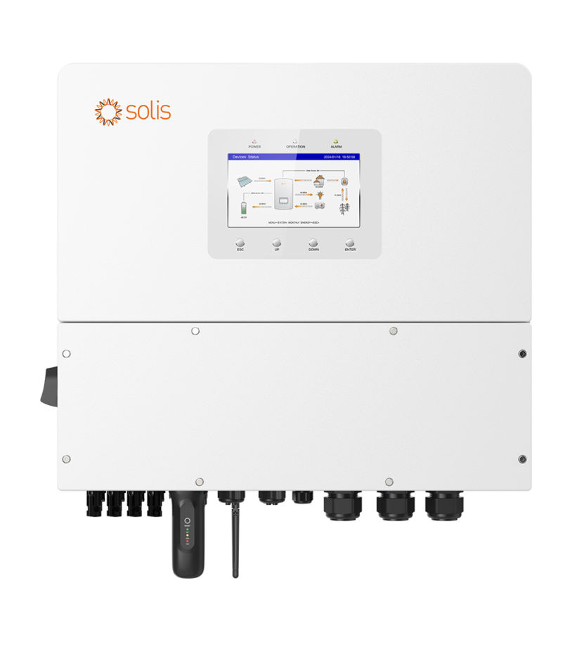 Solis Trīsfāzu hibrīdais invertors-Solis S6-EH3P20K-H-EU(20kW)