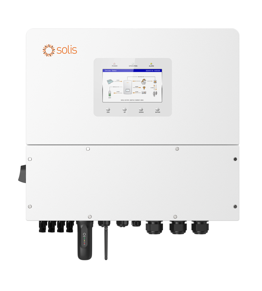 Solis Trīsfāzu hibrīdais invertors-Solis S6-EH3P20K-H-EU(20kW)