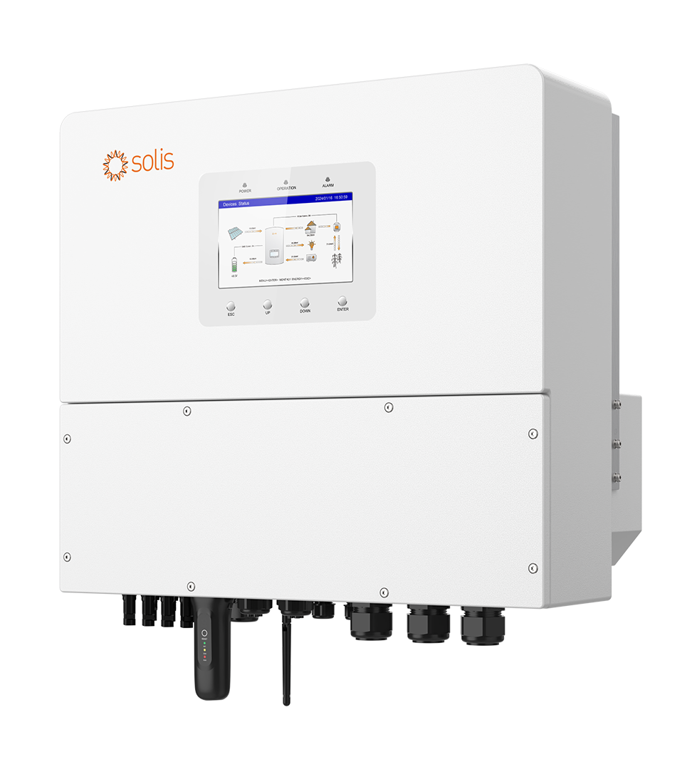 Solis Trīsfāzu hibrīdais invertors-Solis S6-EH3P12K-H-EU (12kW) - Image 1