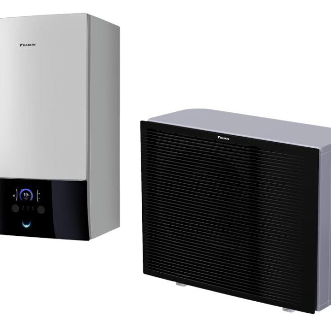 Daikin augstās temperatūras Gaiss – Ūdens siltumsūknis 12kW Altherma 3 H MT (tens 9kW) (Apkure un dzesēšana)