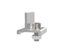 Klasisks skārda sliedes savienotājs, skava