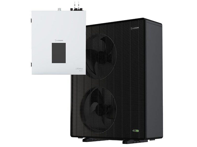 Nordis Ultima 16kW R290 gaiss-ūdens siltumsūknis HLT16MONO-S / HLT-9-3S