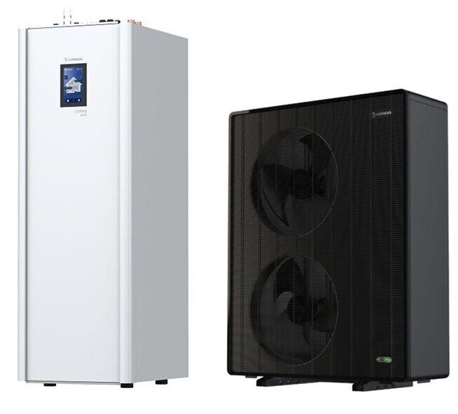 Nordis Ultima 16kW R290 gaiss-ūdens siltumsūknis ar iebūvētu 250L boileri HLT16MONO-3S / HLT-9-250-3S