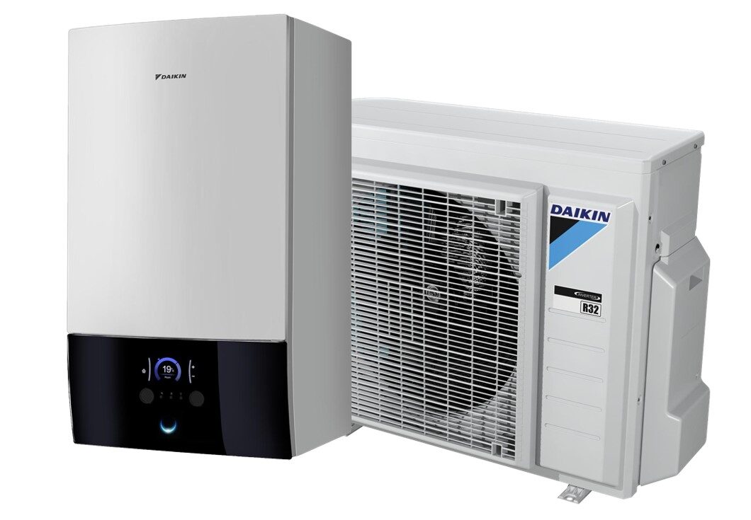 Daikin gaiss ūdens siltumsūknis 8kw ar atdalītu hidro moduli(tens 6kW) (Apkure un dzesēšana) - Image 1