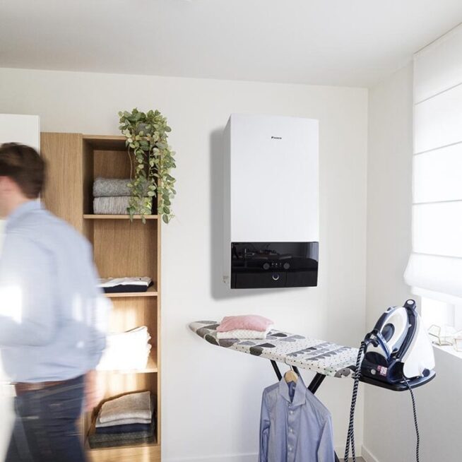 Daikin augstās temperatūras Gaiss – Ūdens siltumsūknis 10kW Altherma 3 H MT (tens 9kW) (Apkure un dzesēšana) - Image 7