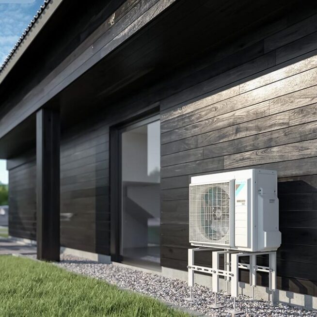 Daikin gaiss ūdens siltumsūknis EVBX 6kw ar integrētu karstā ūdens tvertni 230L (tens 6kW) (Apkure un dzesēšana) - Image 6