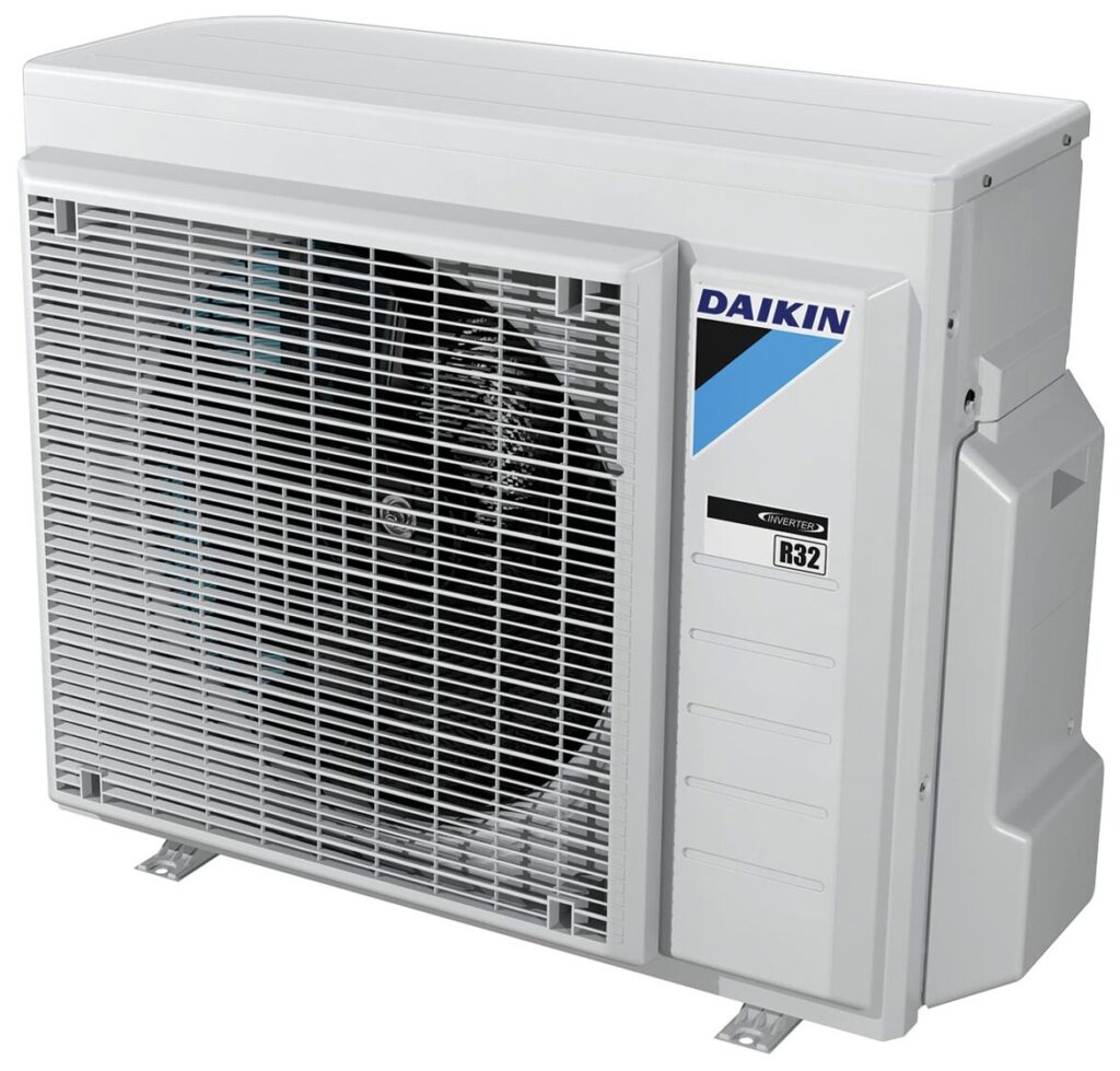 Daikin gaiss ūdens siltumsūknis EHBX 4kW ar atdalītu hidro moduli (tens 6kW)(Apkure un dzesēšana)