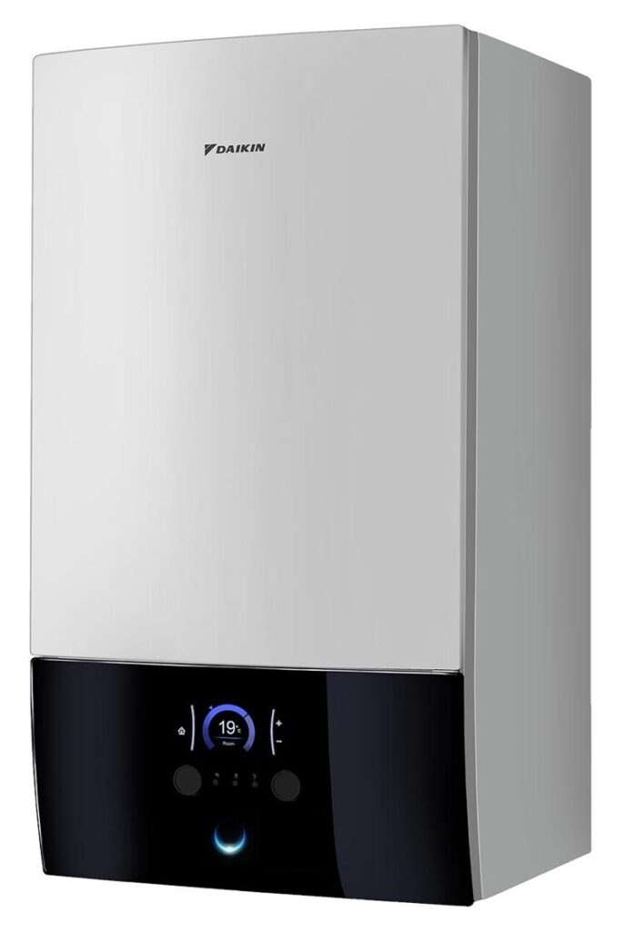Daikin gaiss ūdens siltumsūknis EHBX 4kW ar atdalītu hidro moduli (tens 6kW)(Apkure un dzesēšana)
