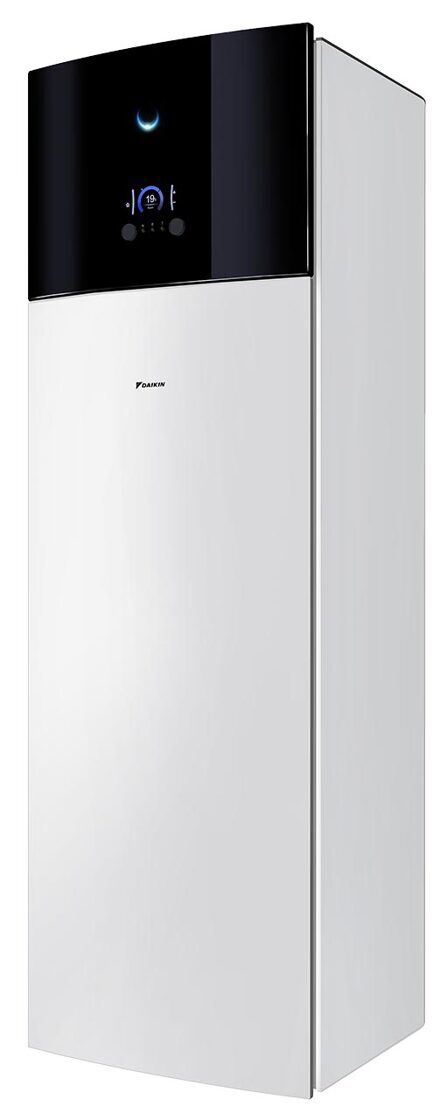 Daikin gaiss ūdens siltumsūknis EVBX 8kw ar integrētu karstā ūdens tvertni 180L (tens 9kW) (Apkure un dzesēšana)