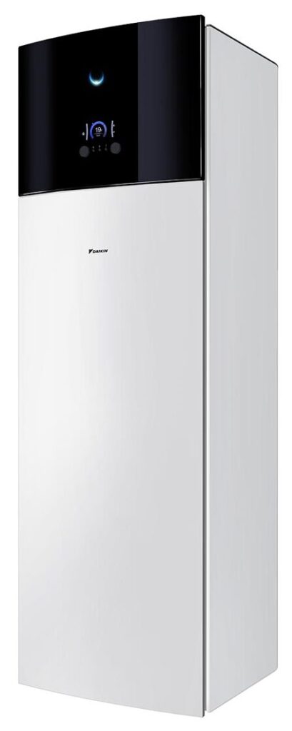 Daikin augstās temperatūras Gaiss – Ūdens siltumsūknis 10kW ar integrēto karstā ūdens tvertni 230L Altherma 3 H MT (tens 9kW) (Apkure un dzesēšana)