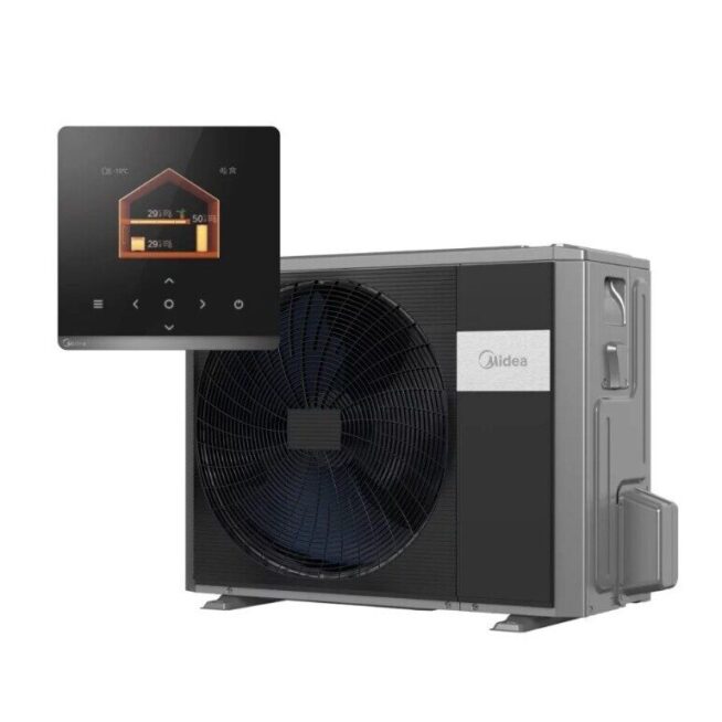 Midea M-Thermal 8kW ar iebuvētu karstā ūdens tvertni 190L MHA- V8W/D2N8-B2 - Image 5