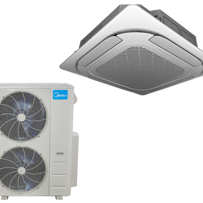 R32 Kasetes tipa kondicionieris midea MCD1-55HRFNX-QRD0W(GA) + MOX630U-55HFN8- RRDOW(GA)