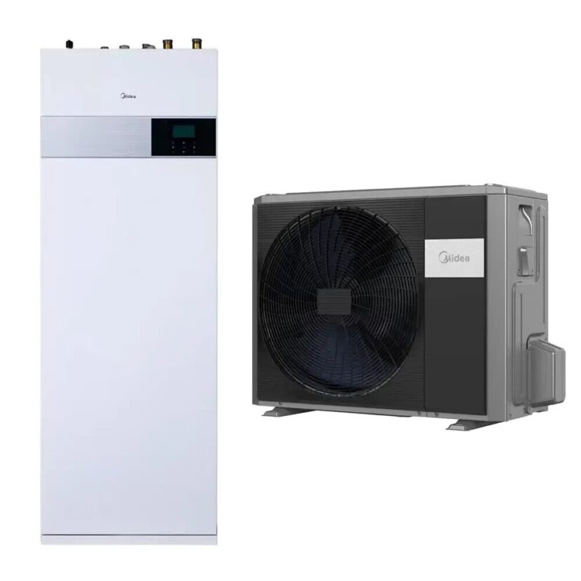 Midea M-Thermal 10kW ar iebuvētu karstā ūdens tvertni 190L MHA- V10W/D2N8-B2