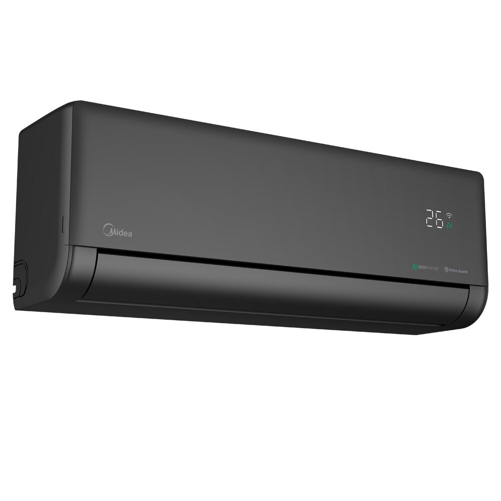 Midea gaisa kondicionieris-siltumsūknis Solstice EZ 5.0/5.4kW, melns EZB-18RD6-I+ EZ-18RD6H-O - Image 1