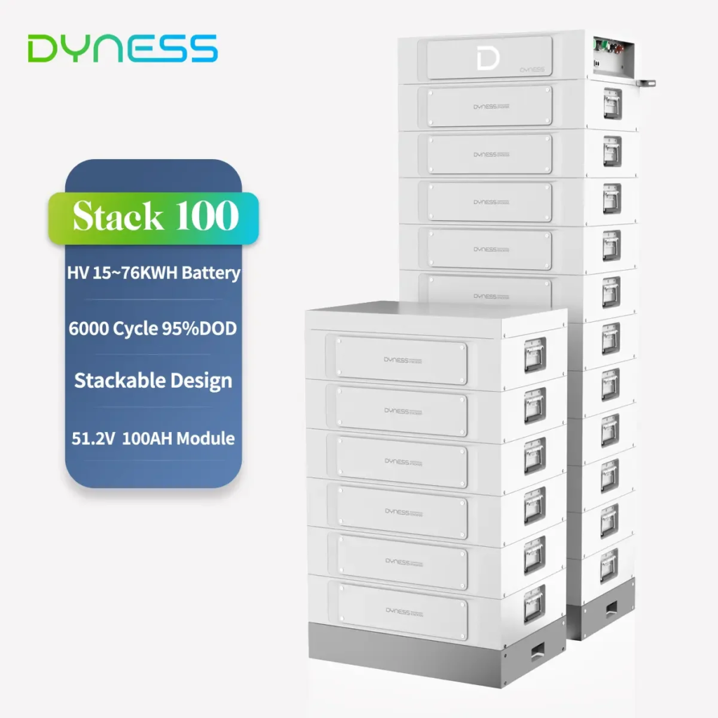 Dyness STACK100 5.12kWh akumulatora modulis HV bateriju sistēmai