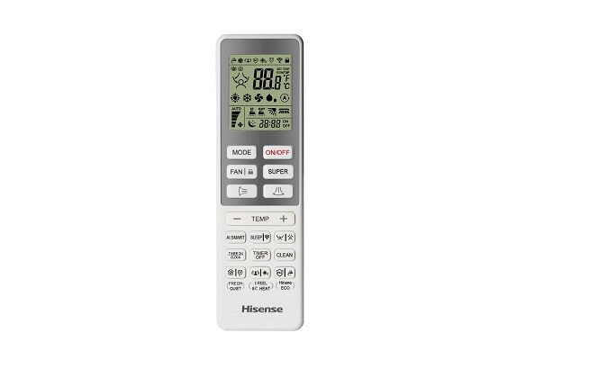Hisense tālvadības pults ar I Feel sensoru kondicionierim