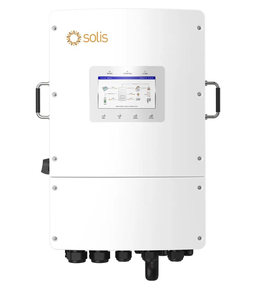 Solis 12kW Low Voltage hibrīdais invertors saules paneļu sistēmai